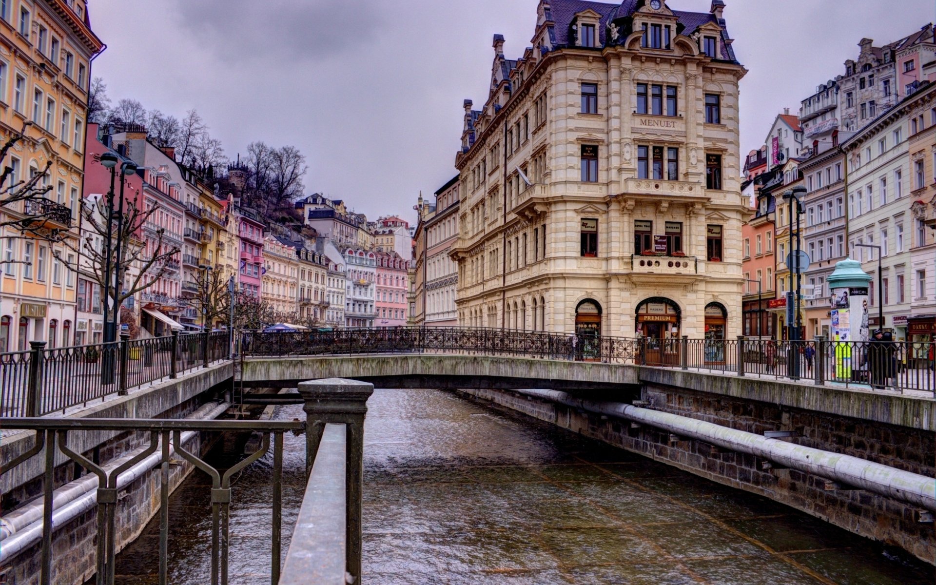 Download HDR Building House Cityscape City Bridge Czech Republic Man ...