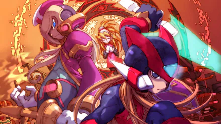 video game Mega Man Zero 2 HD Desktop Wallpaper | Background Image