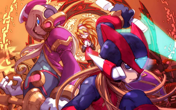 video game Mega Man Zero 2 HD Desktop Wallpaper | Background Image