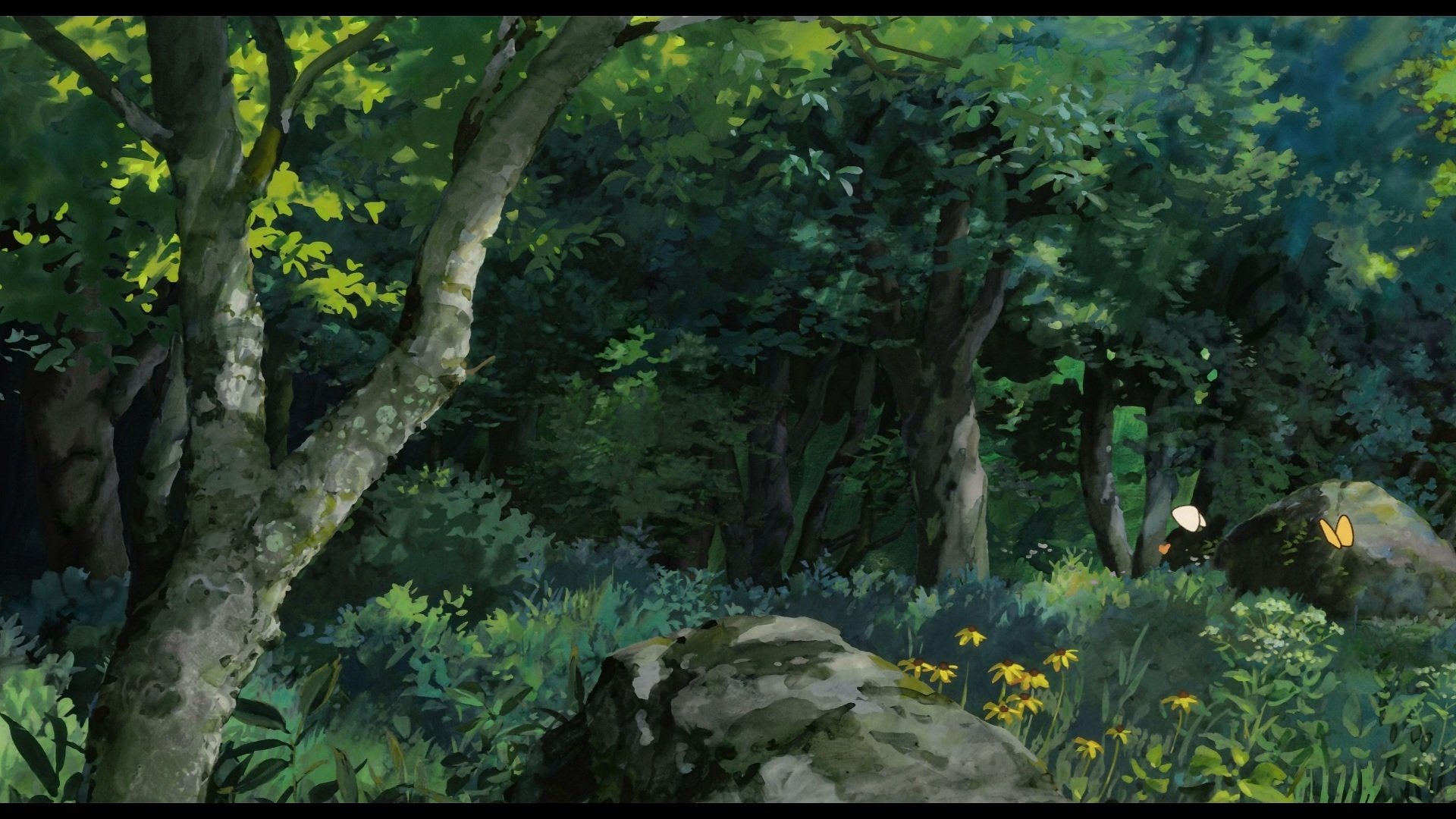 Animated forest gif
