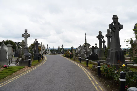  Milltown Cemetery west Belfast by Tycha216