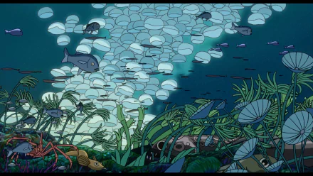 Anime Ponyo HD Desktop Wallpaper | Background Image
