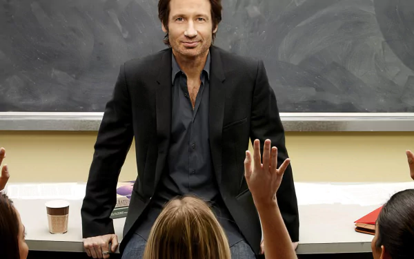 Hank Moody David Duchovny TV Show Californication HD Desktop Wallpaper | Background Image