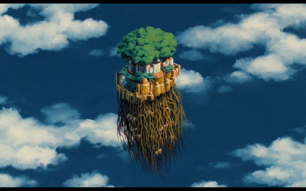 Anime Laputa: Castle in the Sky HD Desktop Wallpaper | Background Image