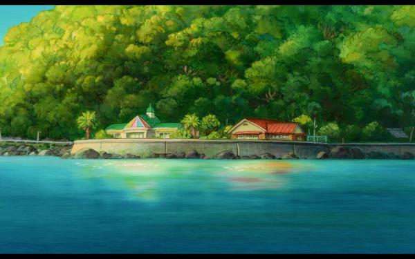 Anime Ponyo HD Desktop Wallpaper | Background Image