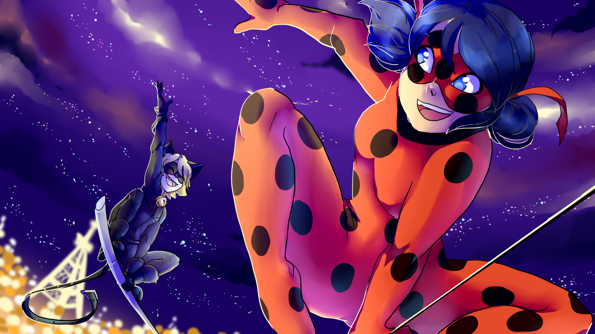 Miraculous Ladybug Hd Wallpaper By Skittystrawberries 5480