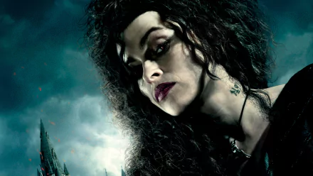 Bellatrix Lestrange Helena Bonham Carter movie Harry Potter and the Deathly Hallows: Part 1 HD Desktop Wallpaper | Background Image