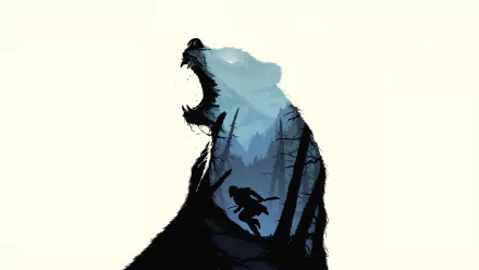 wilderness bear movie The Revanent HD Desktop Wallpaper | Background Image