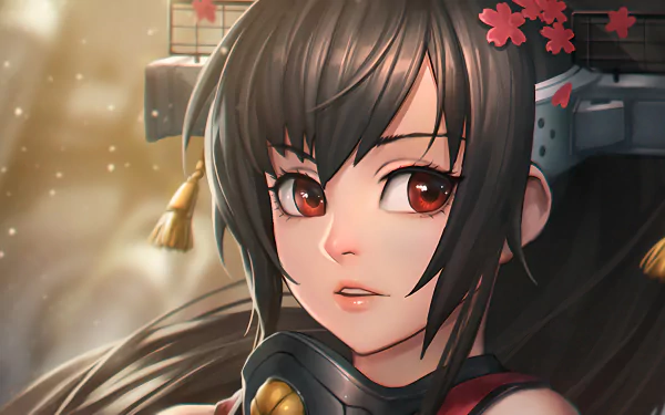 Yamato (Kancolle) Anime Kantai Collection HD Desktop Wallpaper | Background Image