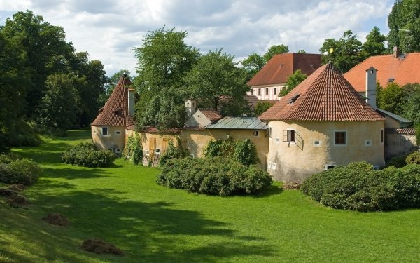 Man Made Village House Old Czech Republic HD Wallpaper | Background Image