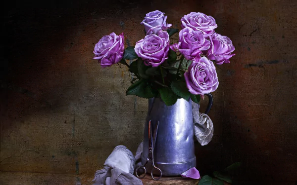  Purple Roses