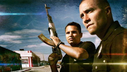 cop Michael Peña Jake Gyllenhaal movie End Of Watch HD Desktop Wallpaper | Background Image