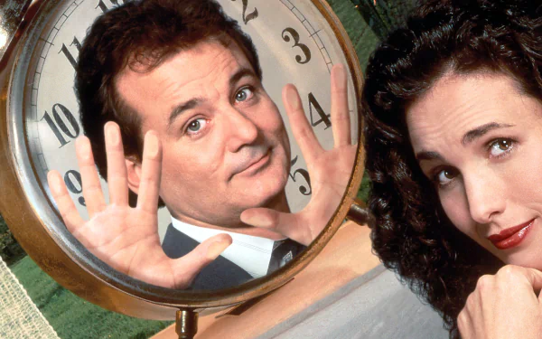 Andie MacDowell Bill Murray movie Groundhog Day HD Desktop Wallpaper | Background Image