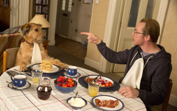 Simon Pegg movie Absolutely Anything HD Desktop Wallpaper | Background Image