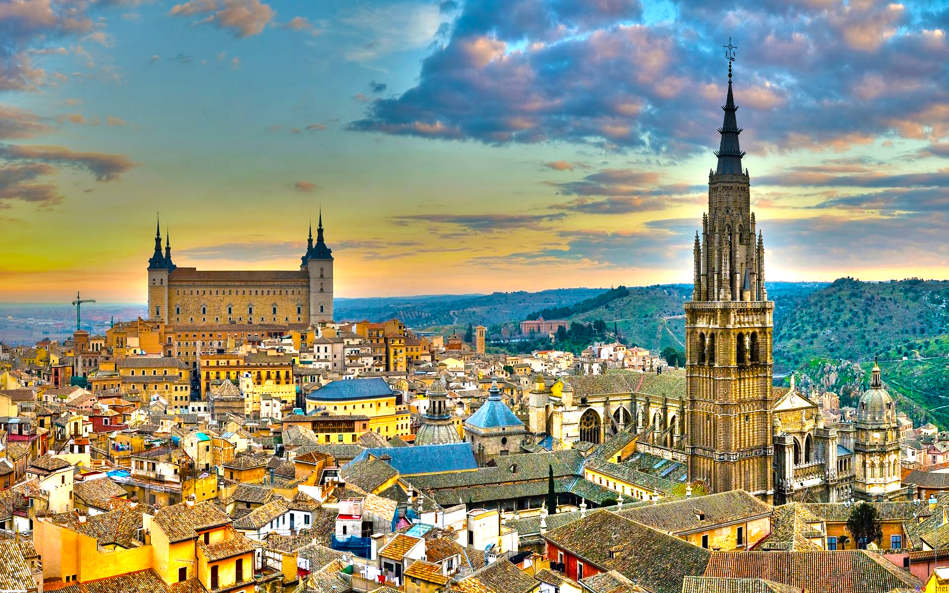 Download Architecture Cityscape City Spain Toledo Photography HDR HD ...