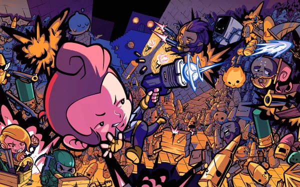 video game Enter the Gungeon HD Desktop Wallpaper | Background Image