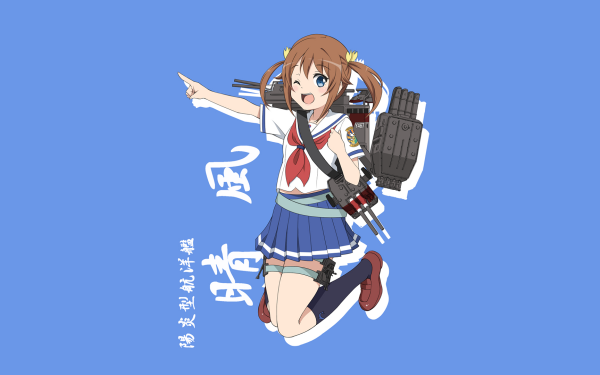 Anime High School Fleet Akeno Misaki Haifuri HD Wallpaper | Background Image