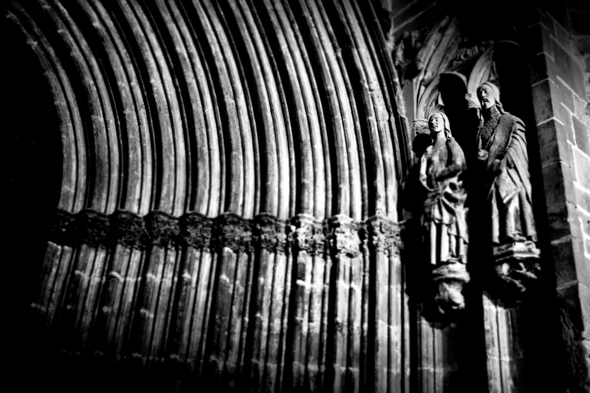 Portada iglesia Valderrobres by LANC