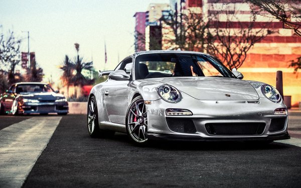 Vehicles Porsche 911 GT3 Porsche Porsche 911 Silver Car Car HD Wallpaper | Background Image