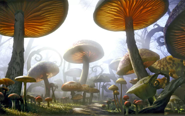 movie Alice in Wonderland (2010) HD Desktop Wallpaper | Background Image