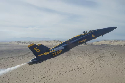  Blue Angles in a demonstration maneuver by skeeze