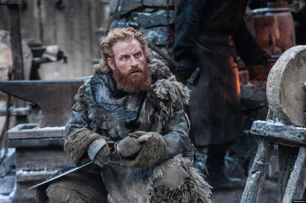 Kristofer Hivju as Tormund Giantsbane in Game of Thrones, featured in a high-definition PC desktop wallpaper and background.