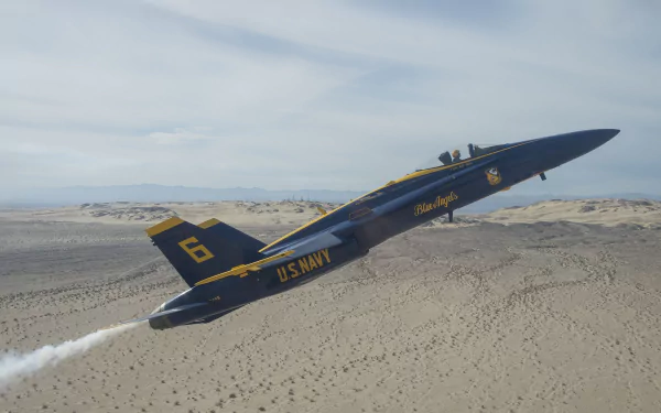  Blue Angles in a demonstration maneuver by skeeze