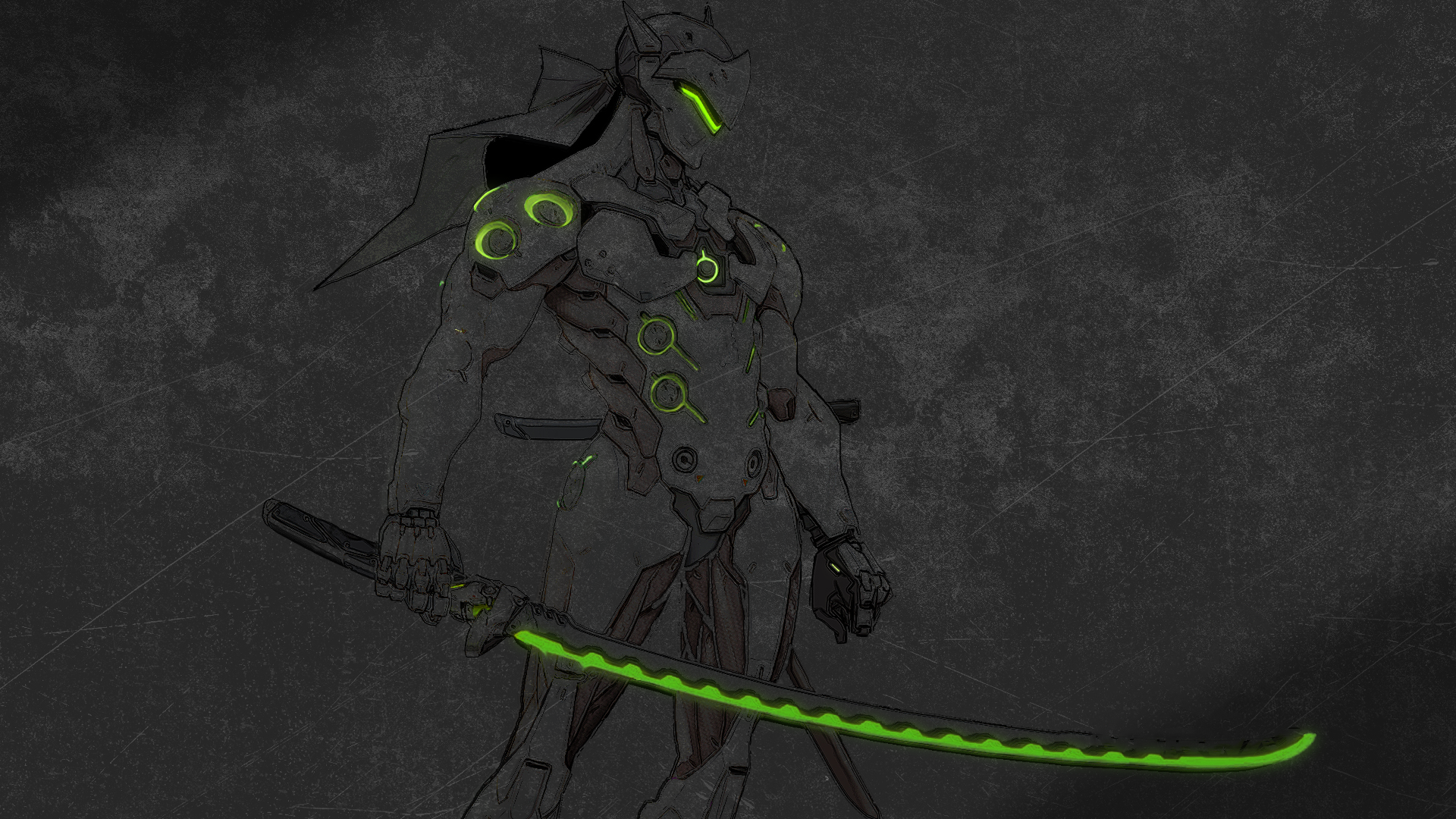 154 Genji Overwatch Hd Wallpapers Background Images Wallpaper Abyss