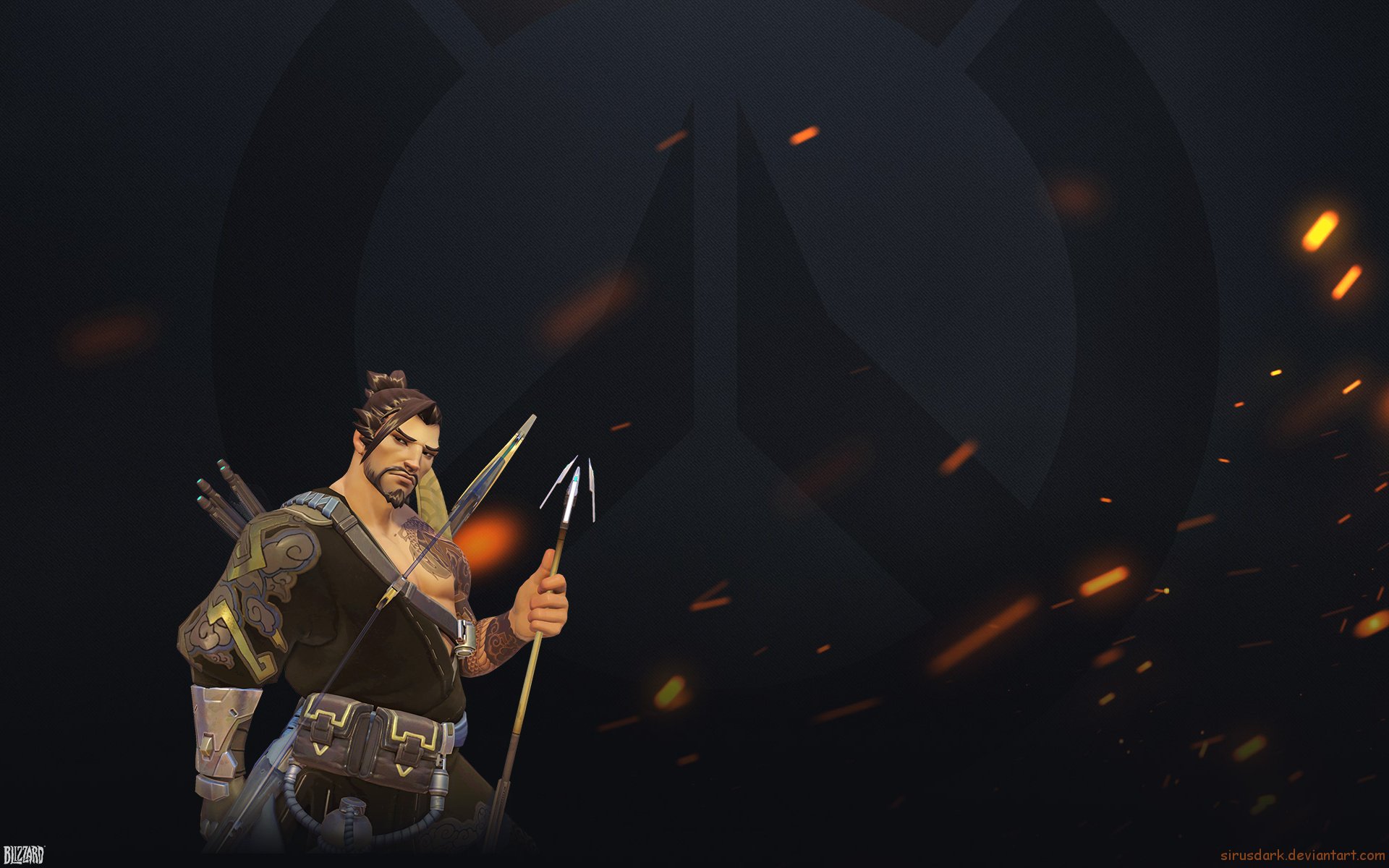 Download Hanzo (Overwatch) Video Game Overwatch HD Wallpaper by Sirusdark