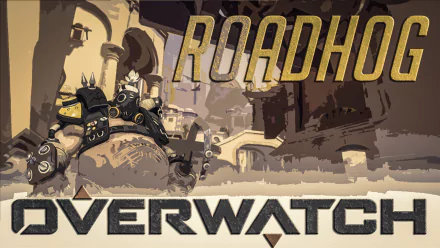 Roadhog (Overwatch) video game Overwatch HD Desktop Wallpaper | Background Image