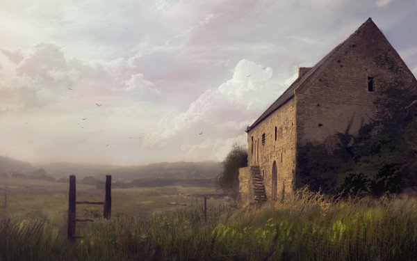 Fantasy House HD Wallpaper | Background Image
