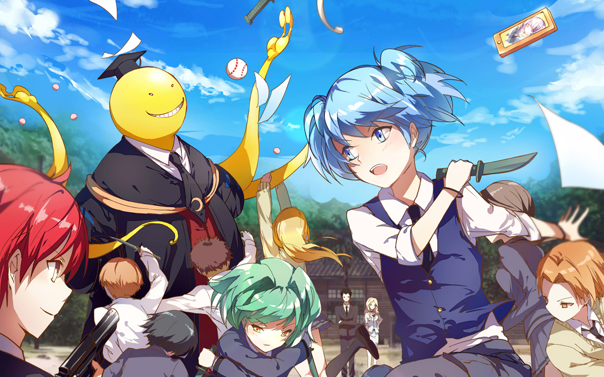 Anime Assassination Classroom HD Wallpaper by 575 (pixiv)