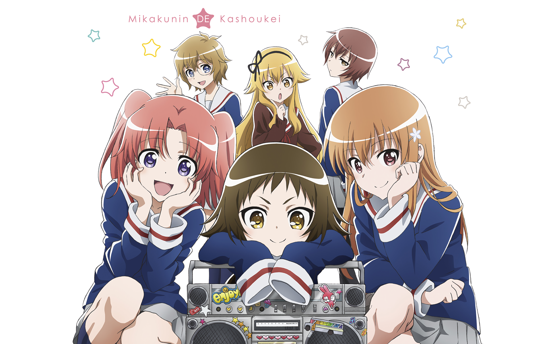 HD wallpaper: Mikakunin de Shinkoukei, Mitsumine Mashiro, anime girls,  representation