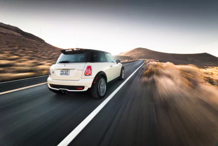 car white car compact car Mini Mini Cooper S vehicle Mini Cooper HD Desktop Wallpaper | Background Image