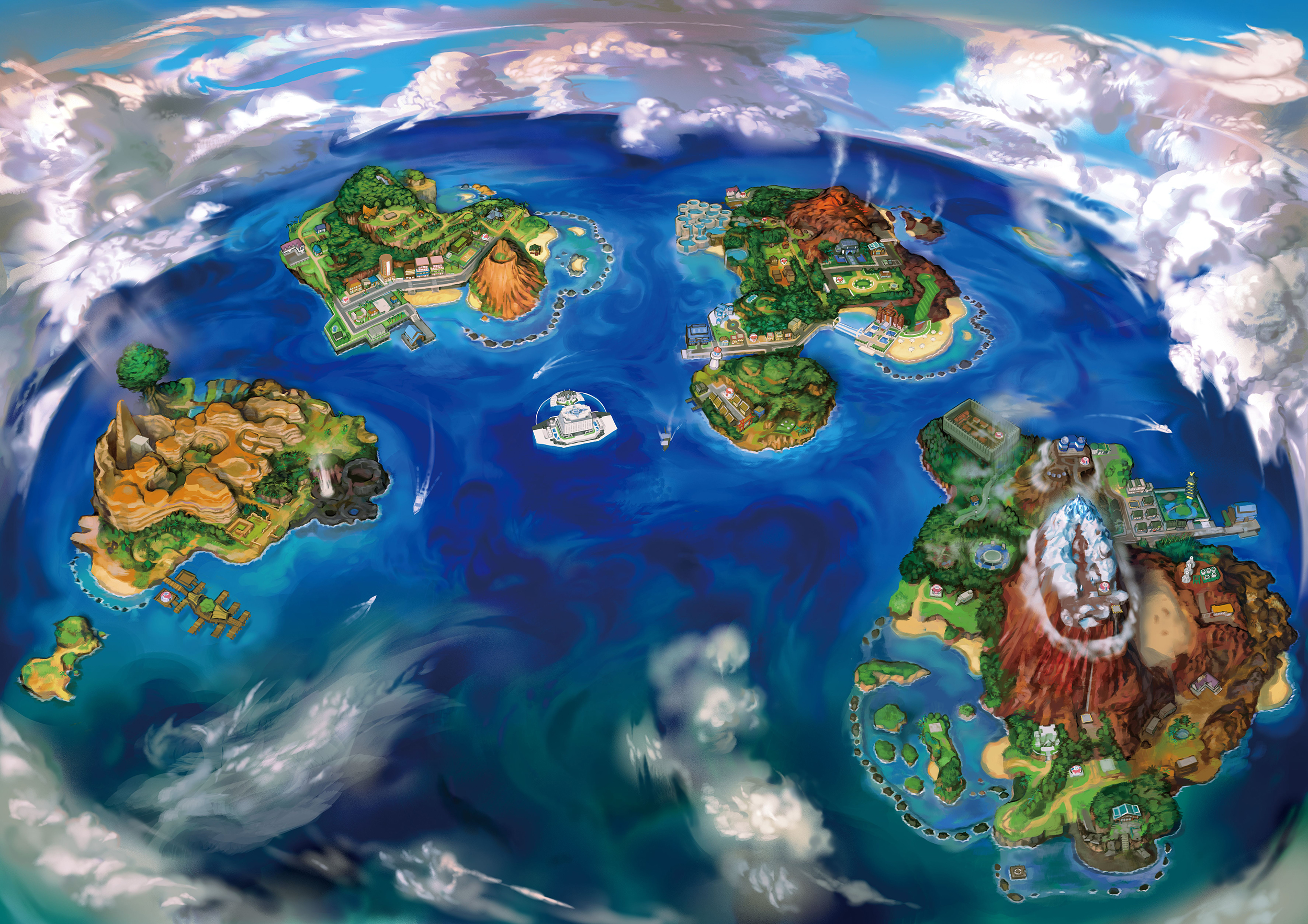 Video Game Pokémon: Sun and Moon HD Wallpaper | Background Image