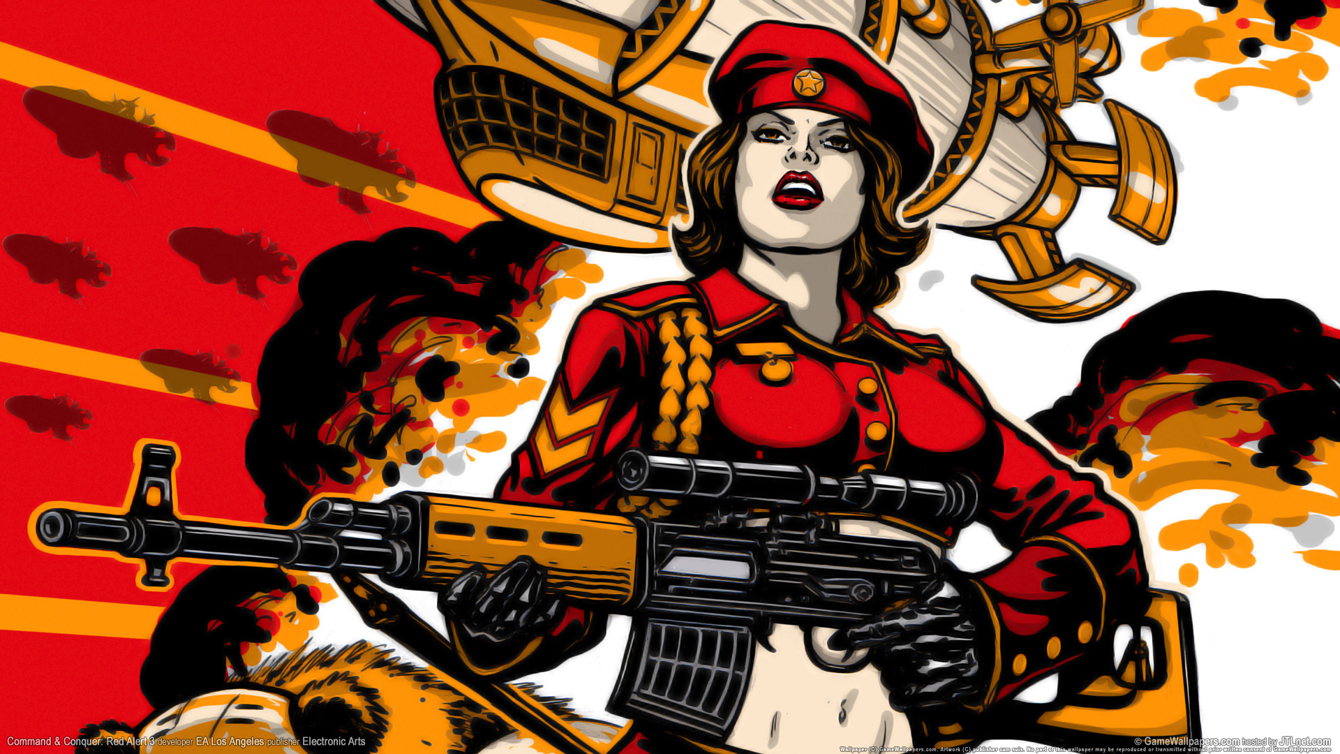 Video Game Command & Conquer: Red Alert 3 HD Wallpaper | Background Image