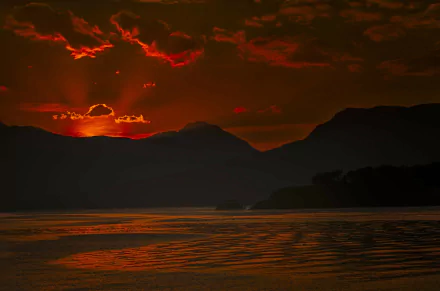 Philippines nature sunset HD Desktop Wallpaper | Background Image