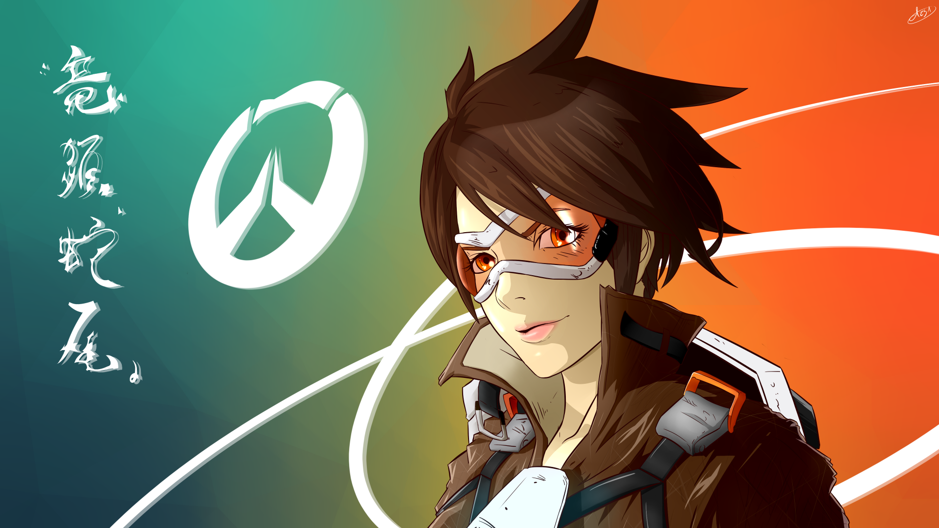 Download Tracer (Overwatch) Video Game Overwatch 4k Ultra HD Wallpaper by  AzsaIII