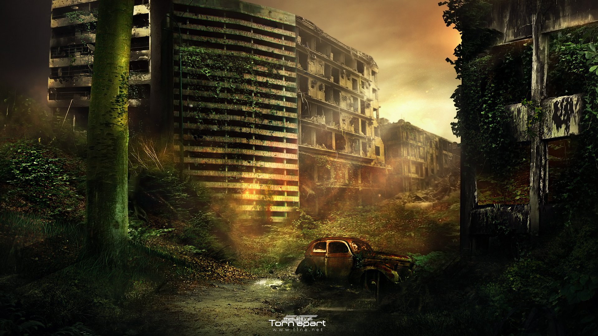 Download Sci Fi Post Apocalyptic HD Wallpaper by Martina Stipan ...