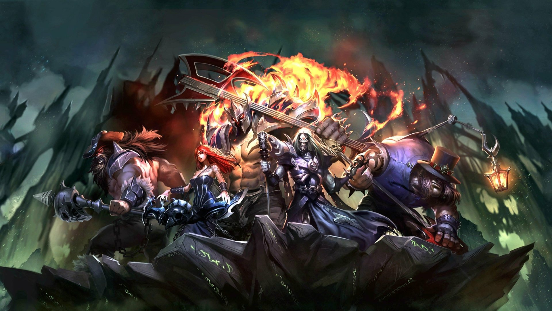 League of Legends Epic Battle 4K Wallpaper • GamePhD