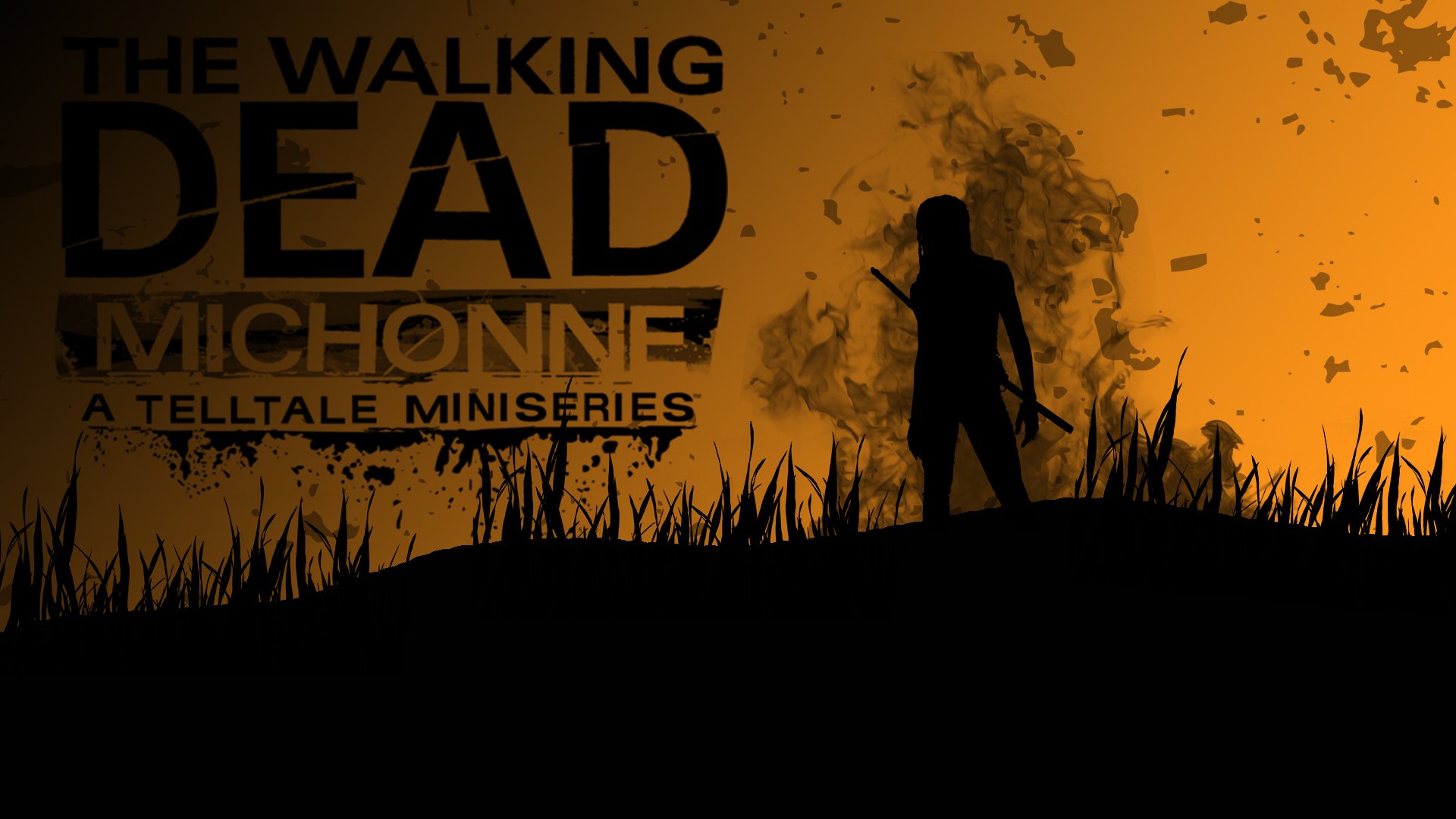 Download Video Game The Walking Dead: Michonne HD Wallpaper