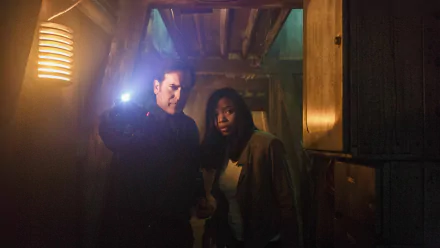 Jill Marie Jones Bruce Campbell Ash vs. Evil Dead TV Show HD Desktop Wallpaper | Background Image