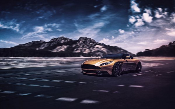 Vehicles Aston Martin DB11 Aston Martin Supercar Cat Orange Car HD Wallpaper | Background Image