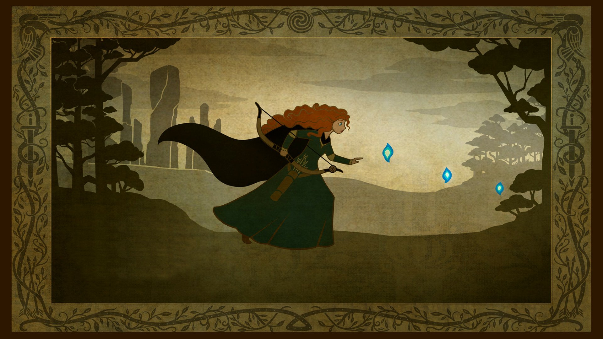Download Merida (Brave) Movie Brave HD Wallpaper