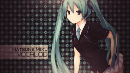 Hatsune Miku Anime Vocaloid HD Desktop Wallpaper | Background Image