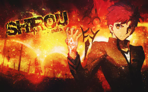 Shirou Emiya Anime Fate/Stay Night HD Desktop Wallpaper | Background Image