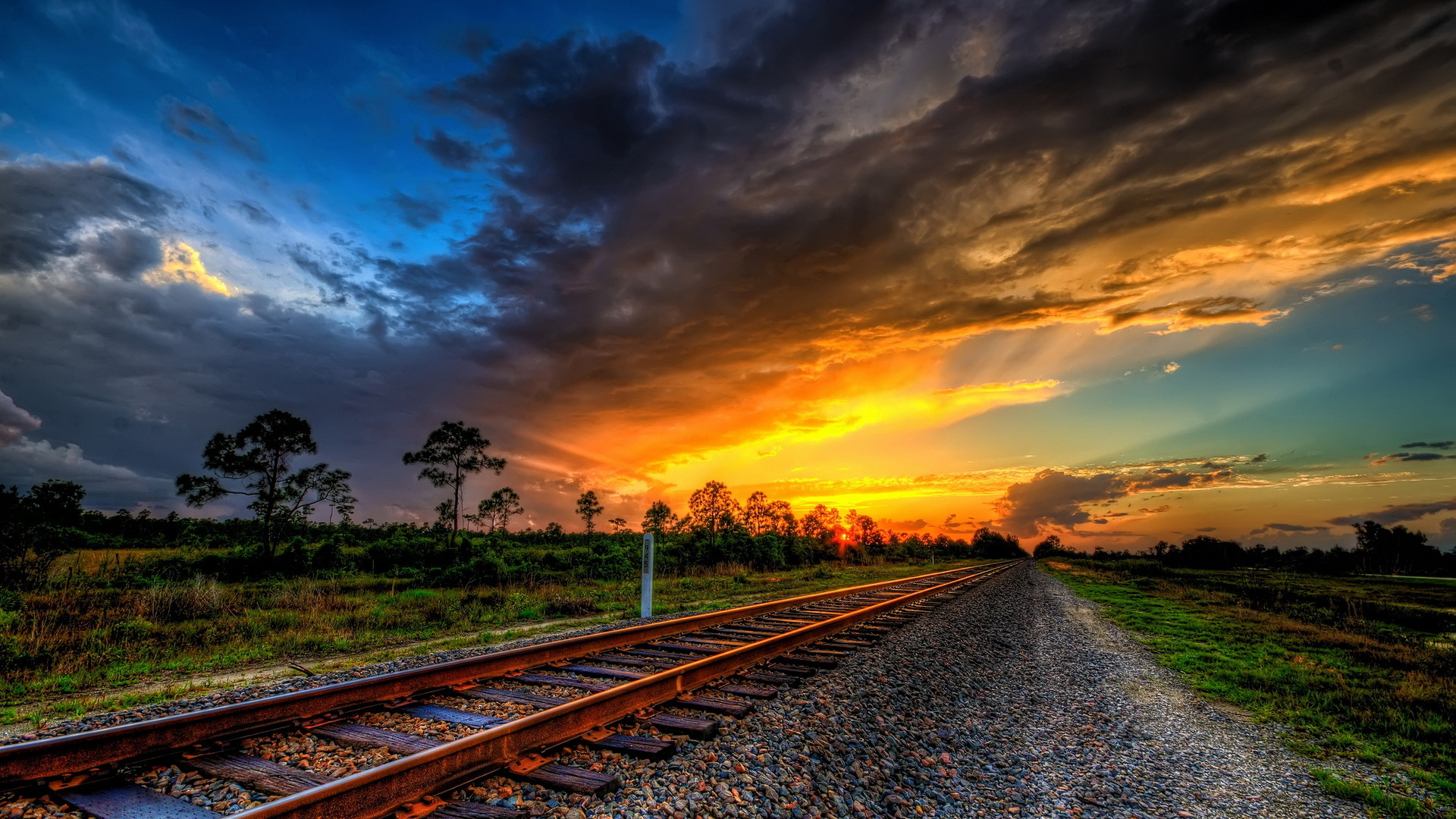railroad 1080P 2k 4k HD wallpapers backgrounds free download  Rare  Gallery