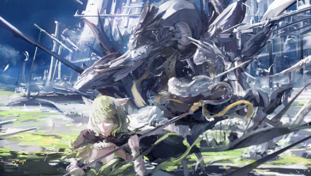 Anime Pixiv Fantasia Fallen Kings HD Desktop Wallpaper | Background Image