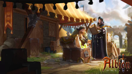 video game Albion Online HD Desktop Wallpaper | Background Image