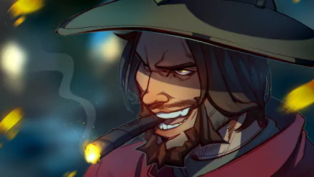 McCree (Overwatch) video game Overwatch HD Desktop Wallpaper | Background Image